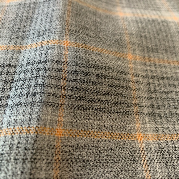 🌚 Kenneth Cole Plaid Pants with Black Piping - Picture 4 of 7